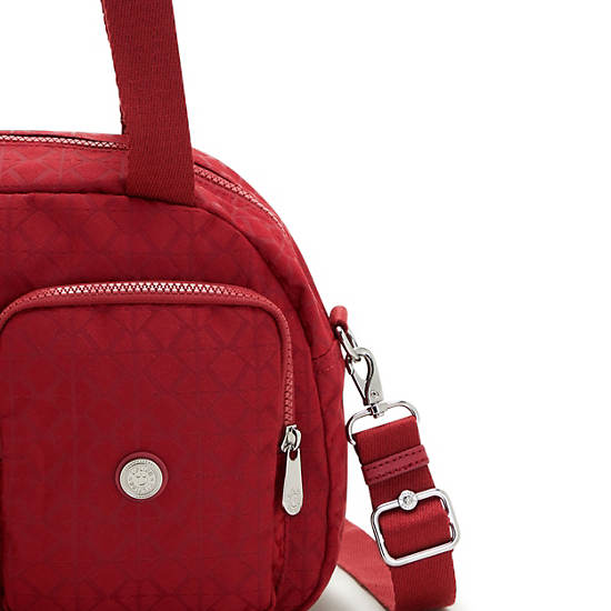 Kipling Cool Defea Iconic Schoudertassen Rood | België 1821VR